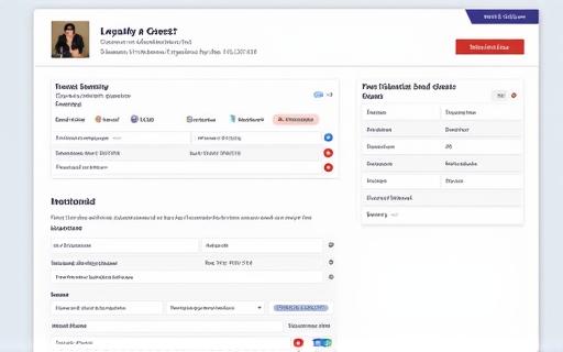Schermata del software CRM con il profilo di un ospite