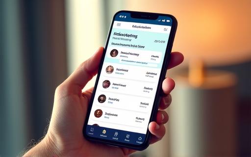 App mobile di housekeeping che mostra lo stato delle camere